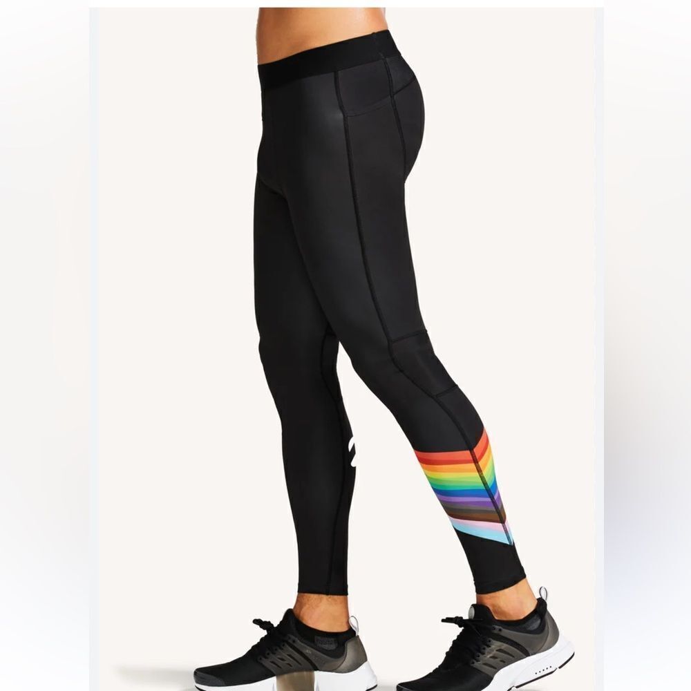 Peloton X Wear It To Heart Pride Leggings Men’s Large
